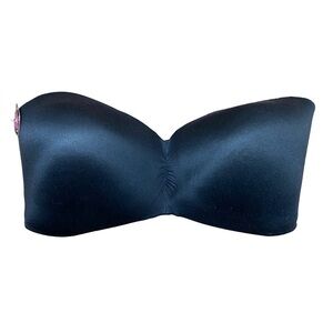 Bali Comfort Revolution Black Strapless Wirefree Bra DF6583
